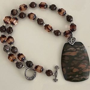Joshua Benbassat Jasper necklace Beautiful!